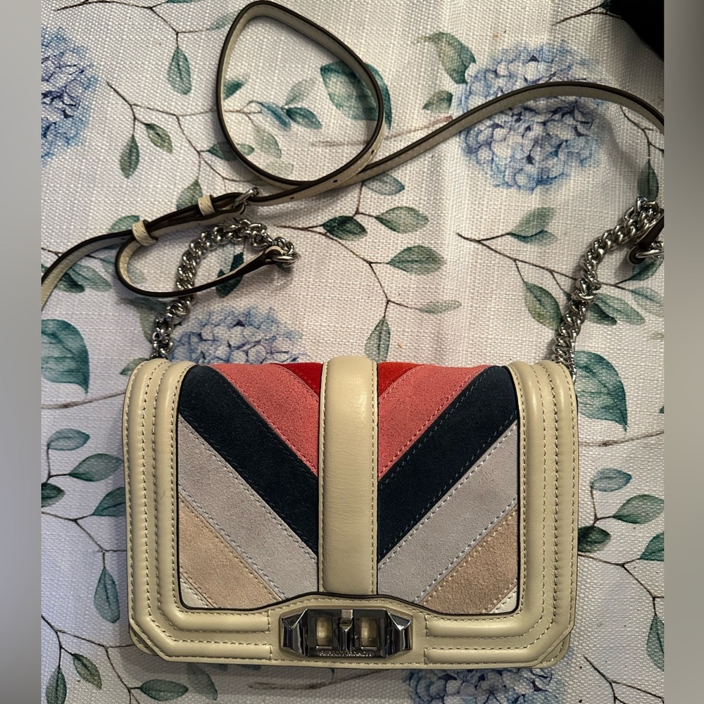 Rebecca minkoff cross body colored bag